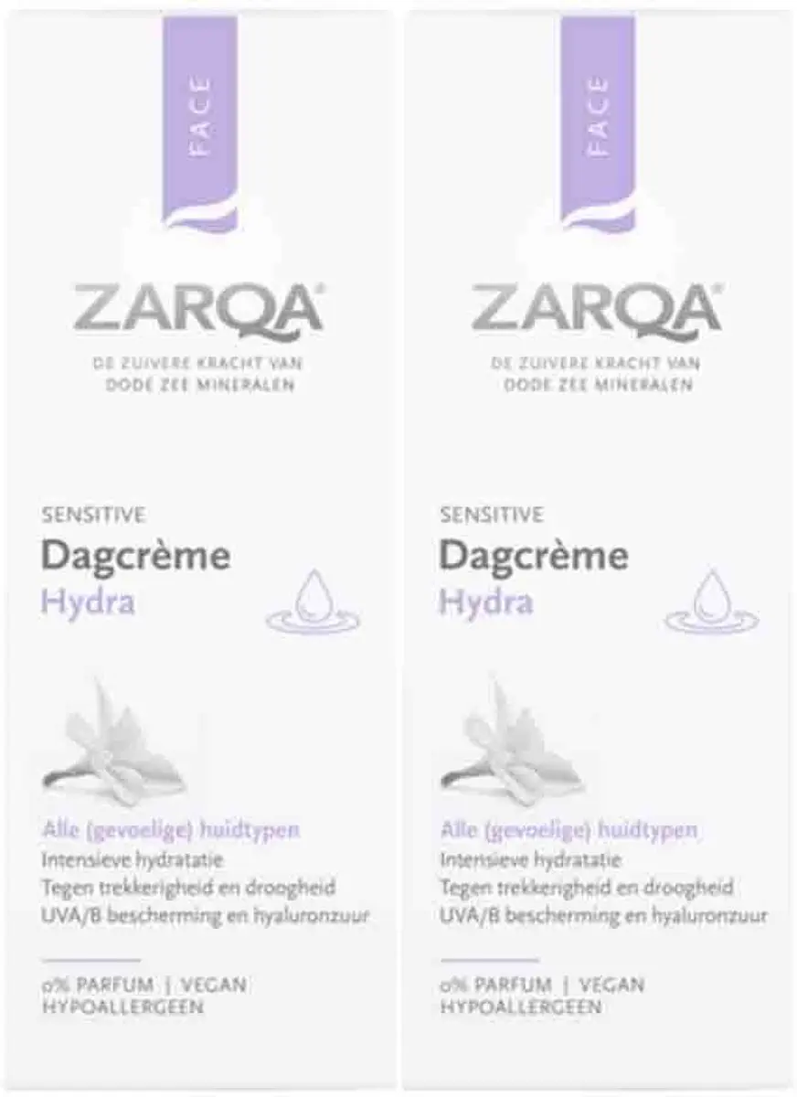Zarqa Hydra Dagcrème - 2x50ml