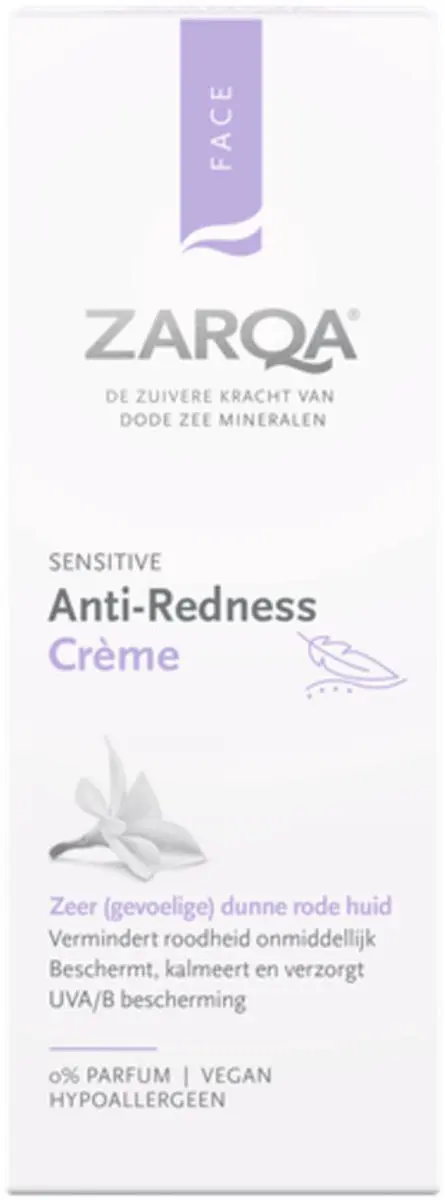 Zarqa Sensitive Anti-Redness Gezichtscrème - 2x50ml