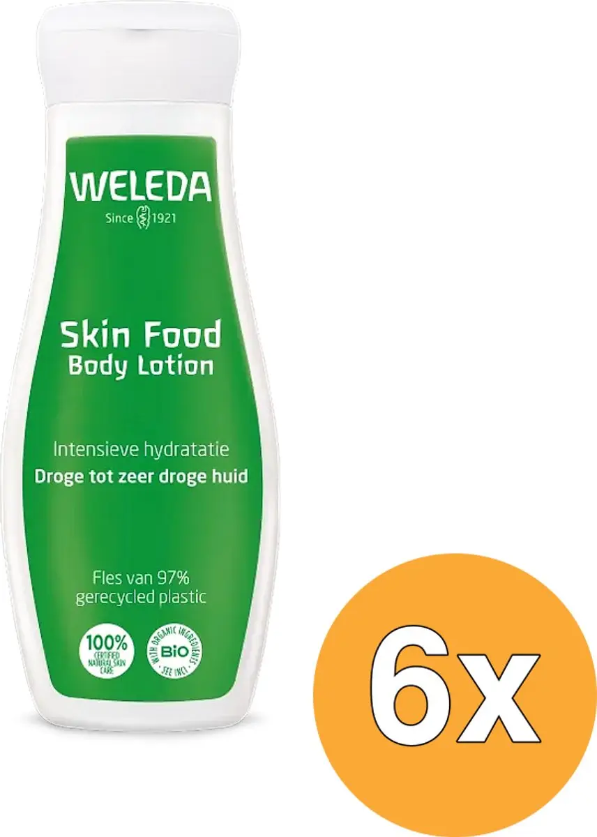 6x Weleda Skin Food Bodylotion (200 ml)