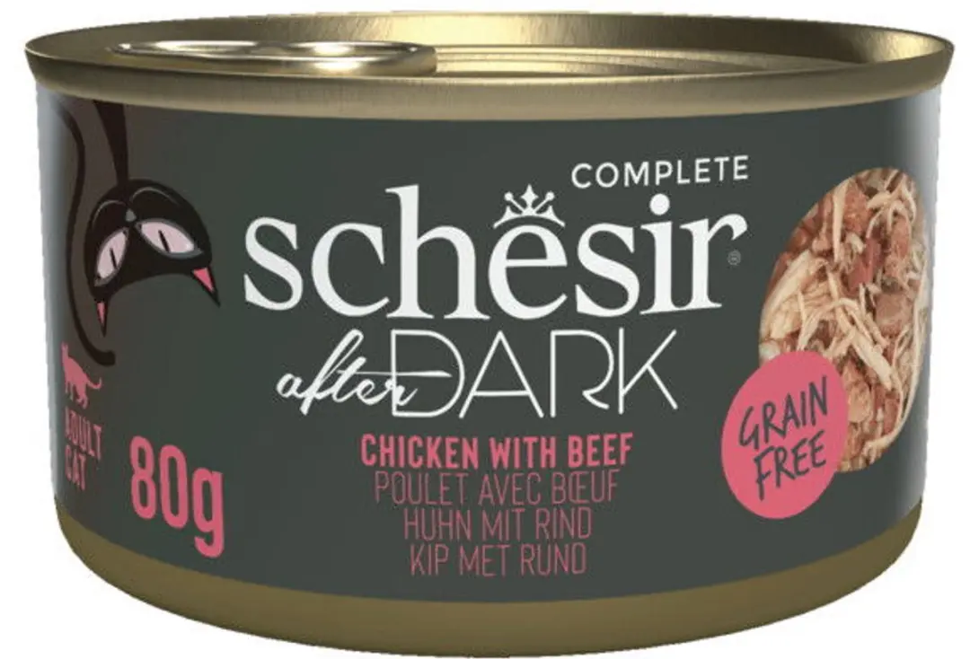 Schesir After Dark Kattenvoer Kip&Rund 80g - afbeelding 5 van 5