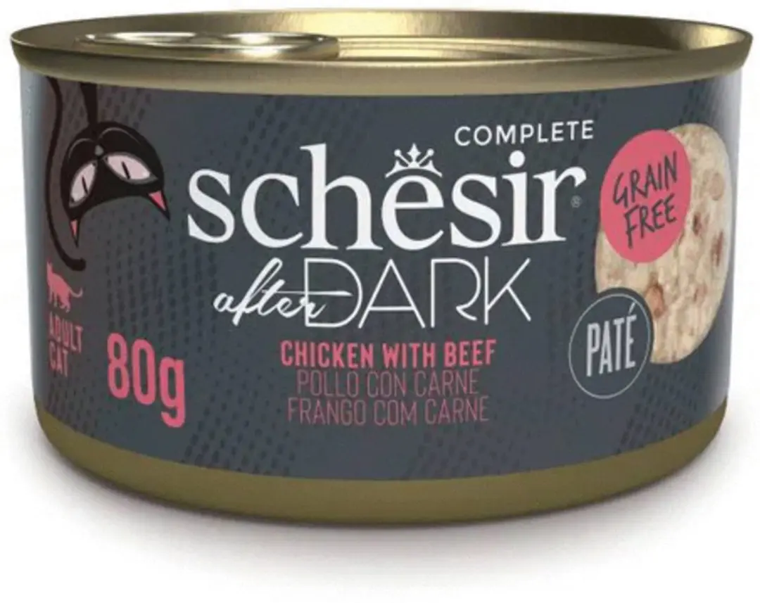 Schesir After Dark Paté Kattenvoer Kip&Rund 80g