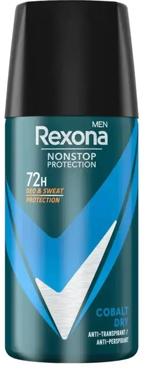 Rexona Men Advanced Protection Anti-Transpirant Spray - Cobalt Dry - met deo & sweat protection tegen zweet en lichaamsgeur 35 ml