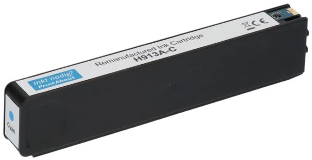 PrintAbout HP 913A Cyaan Inktcartridge F6T77AE