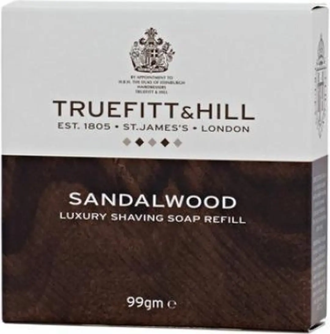 Truefitt & Hill Scheerzeep Refill Sandalwood 100g