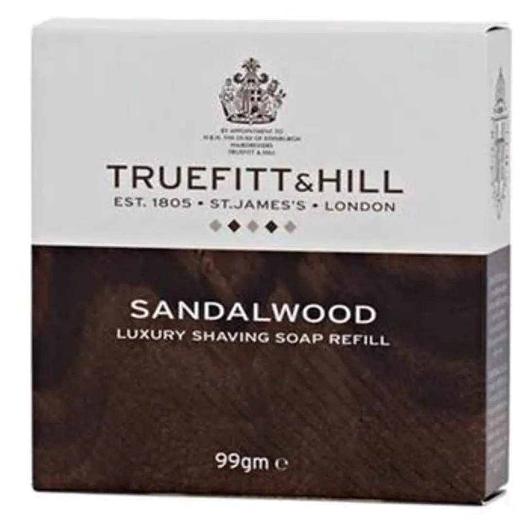 Truefitt & Hill Scheerzeep Refill Sandalwood 100g