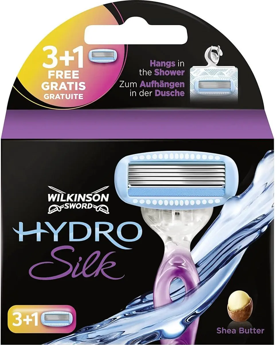 Wilkinson Hydro Silk 3+1 stuks