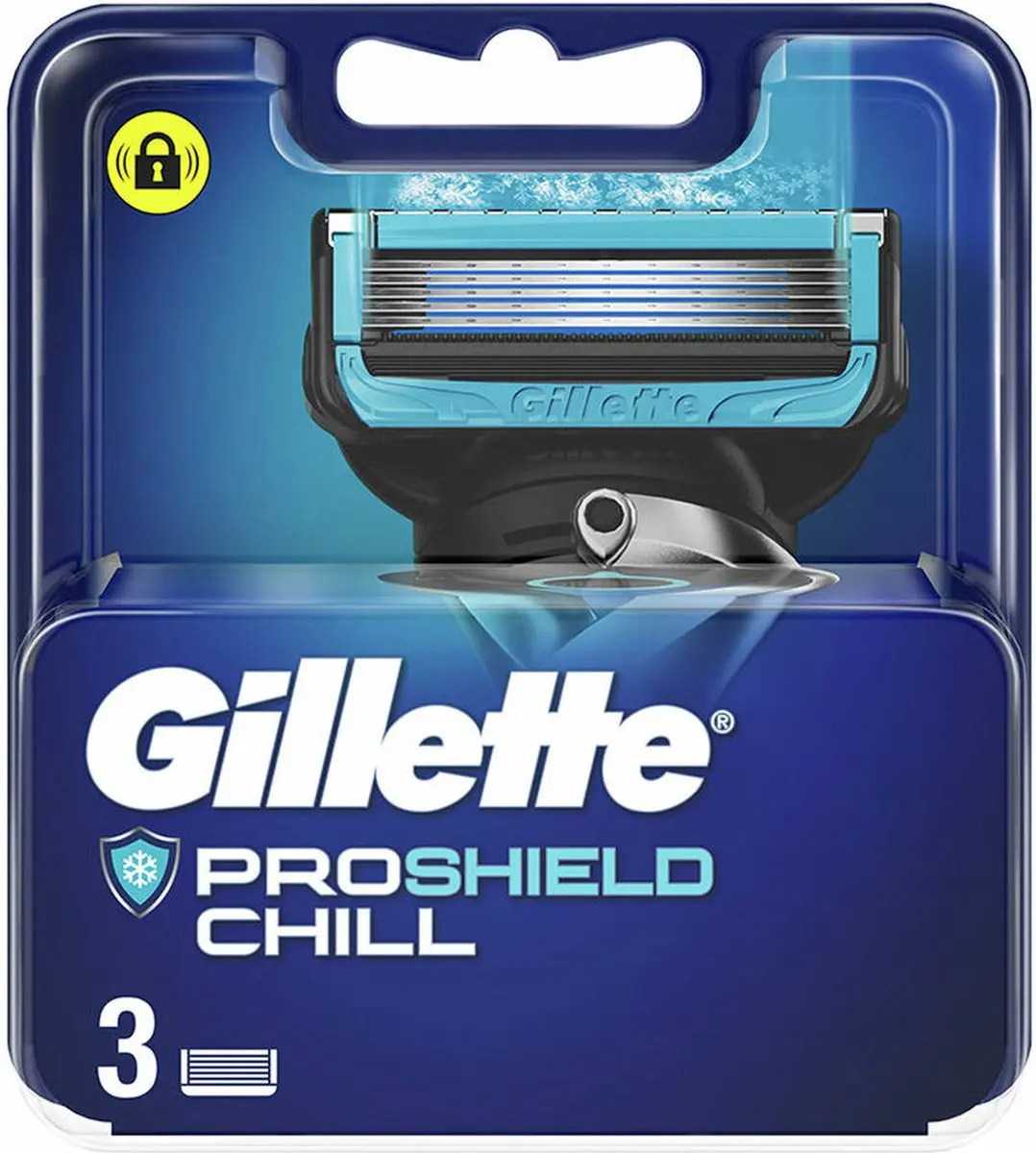 Extra scheermesje Gillette Fusion Proshield Chill 3 Onderdelen