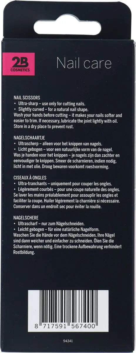 2B Nagelschaartje 1ml