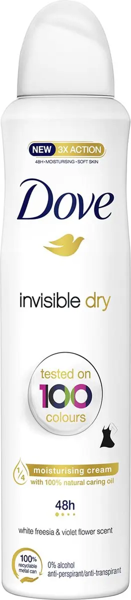 Dove Deo Spray 250ml Invisible Dry