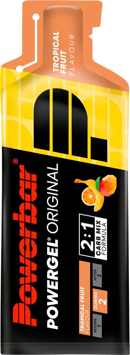 PowerBar PowerGel Energiegel 41g - Tropical Fruit - afbeelding 3 van 4