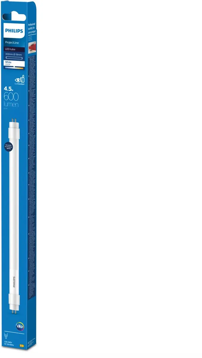 Philips Projectline LED TL Buis T5 Mini 4.5W