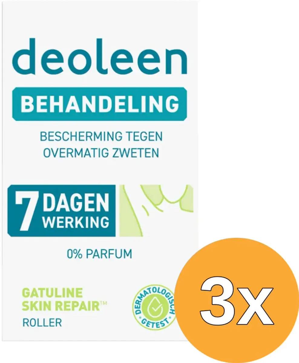 3x Deoleen Behandeling roller