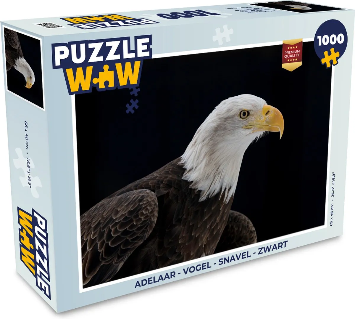PuzzleWow Adelaar Legpuzzel 1000 Stuks