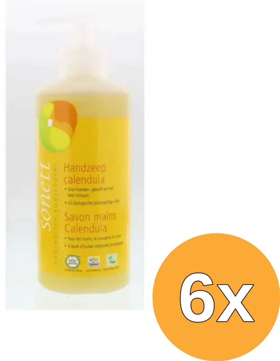 6x Sonett Handzeep calendula (300 ml)