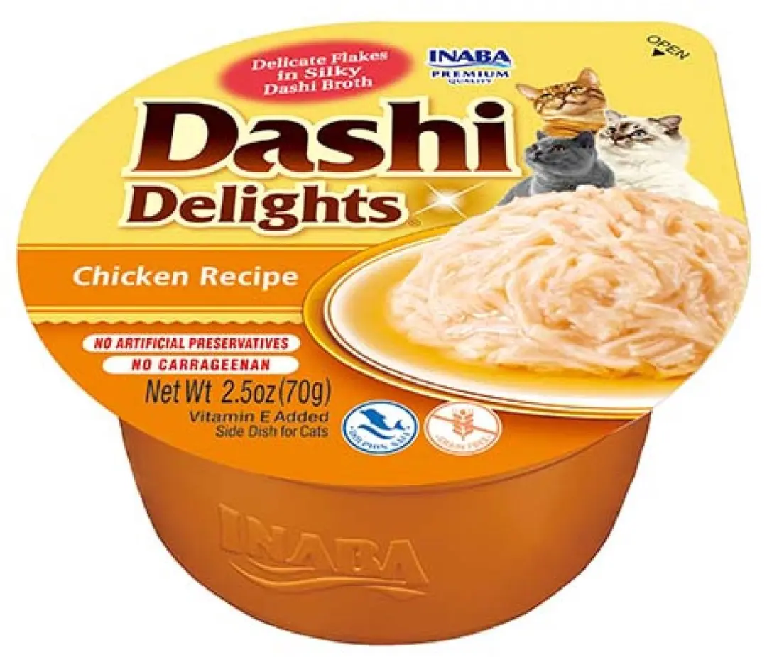 CIAO Inaba Dashi Delights Kattenvoer - Kip 70g - afbeelding 2 van 2