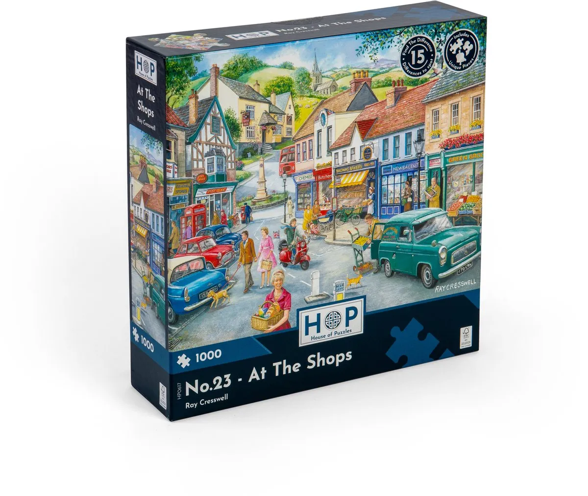 House Of Puzzles No.23 At The Shops Puzzel 1000 Stuks - Multicolor