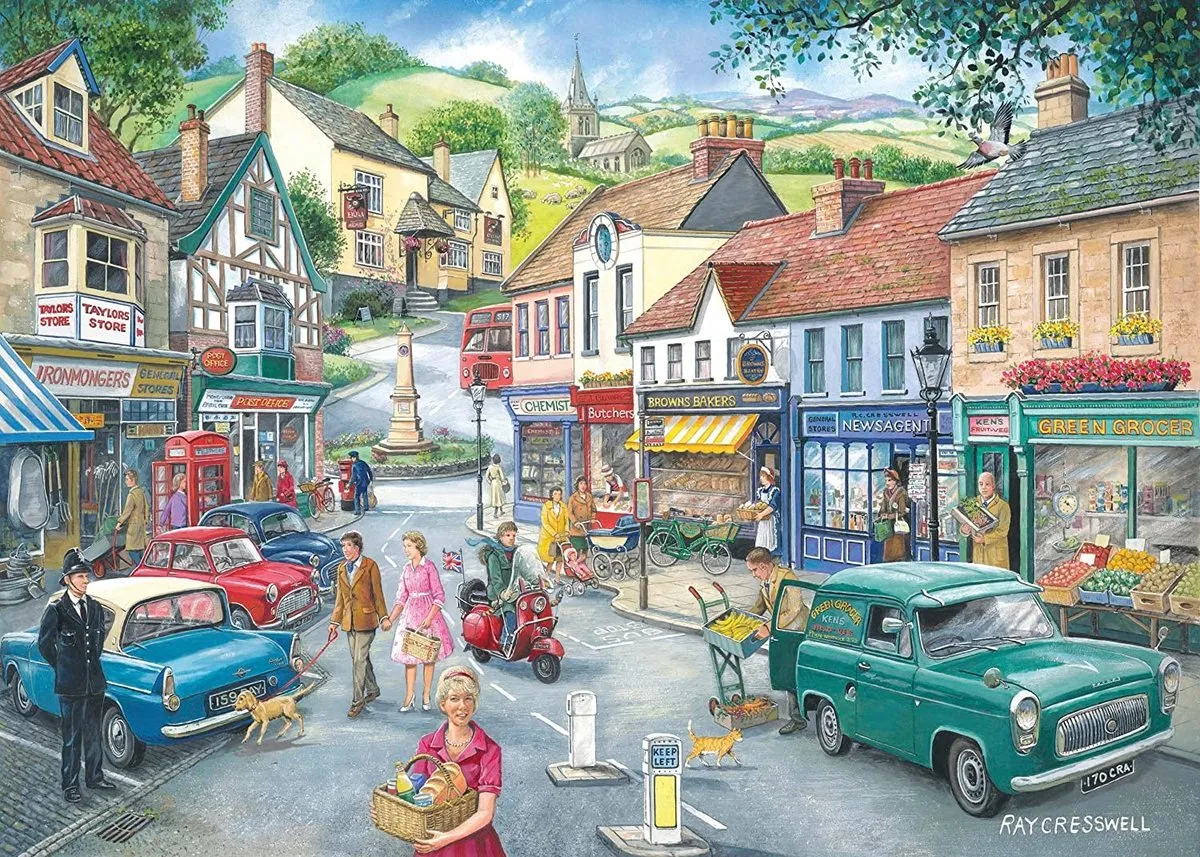 House Of Puzzles No.23 At The Shops Puzzel 1000 Stuks