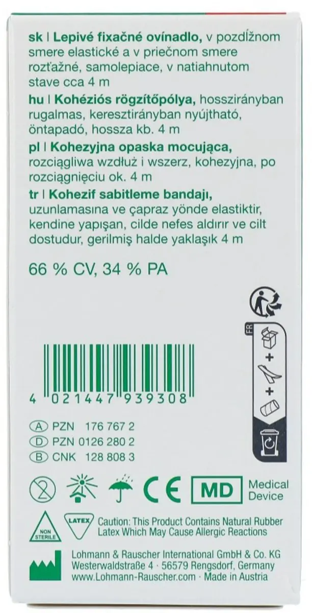 Lohmann & Rauscher Mollelast Fixatiewindsel 4m x 10cm