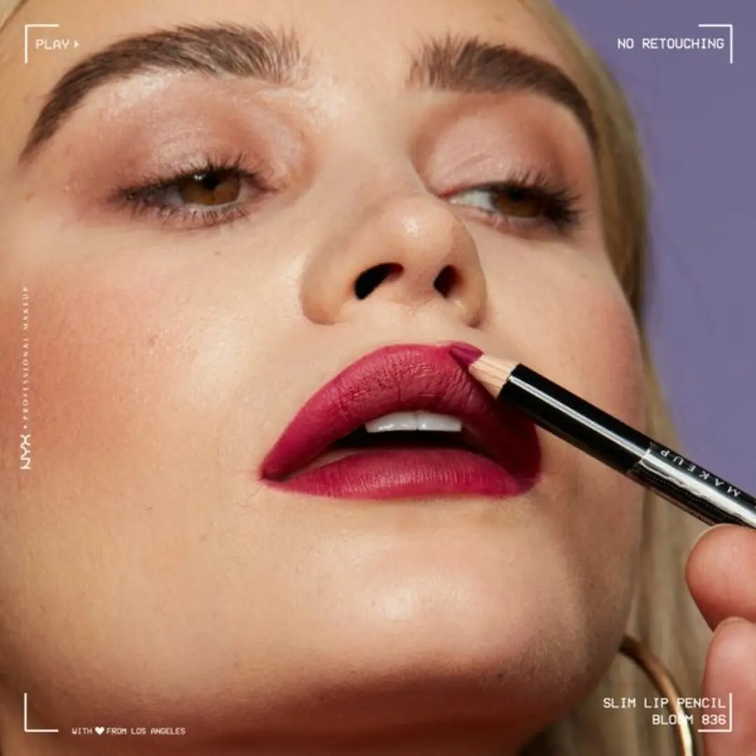NYX Professional Makeup Slim Lip Pencil Deep Purple