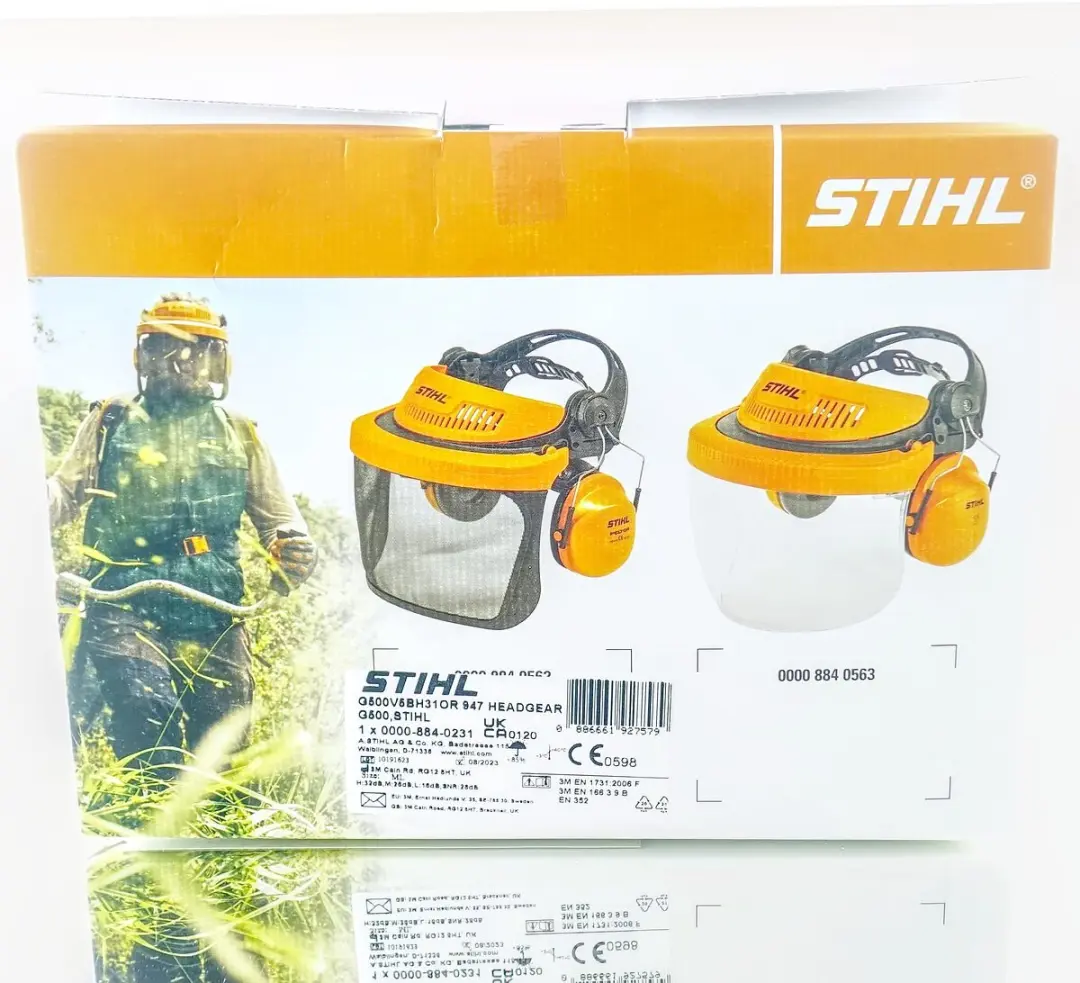 Stihl Veiligheidshelm met vizier en gehoorbescherming