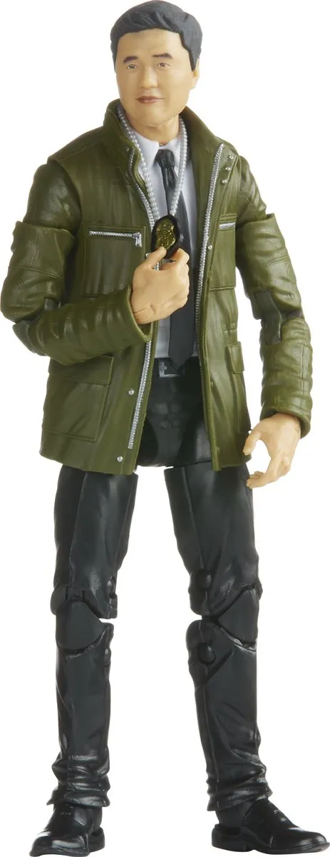 Marvel Legends Agent Jimmy Woo Khonshu Actiefiguur 15cm