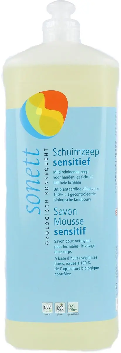 Sonett Sensitive Schuimzeep 1000ml