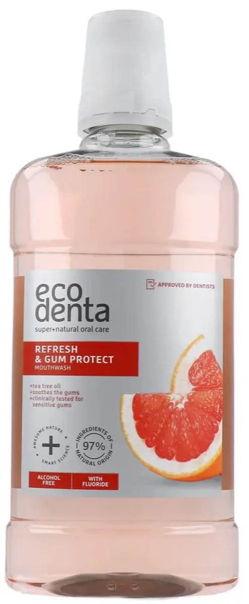 Ecodenta Refresh & Gum Protect Mondwater 500ml
