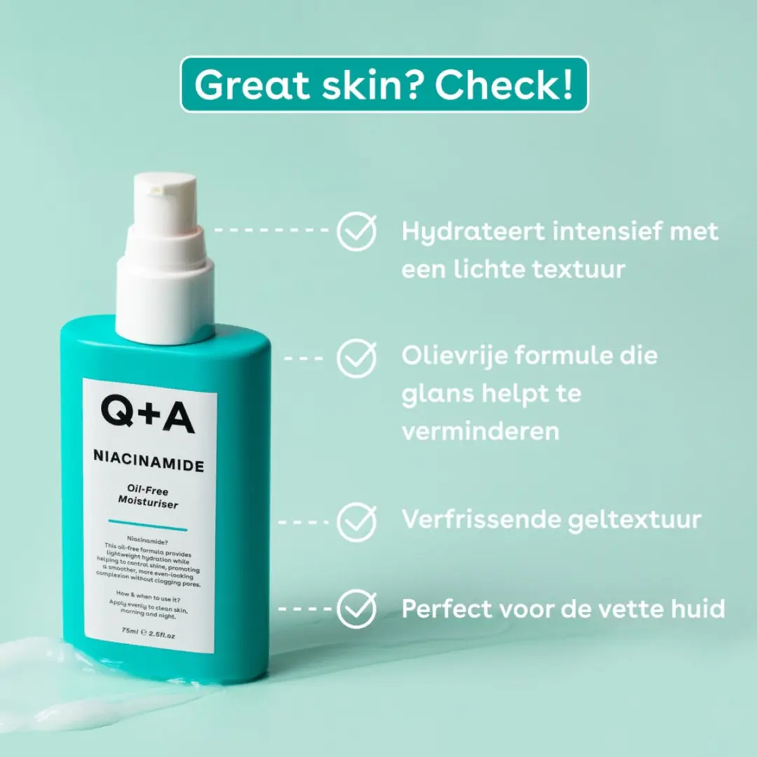 Q+A Niacinamide Oil Free Moisturizer 75ml
