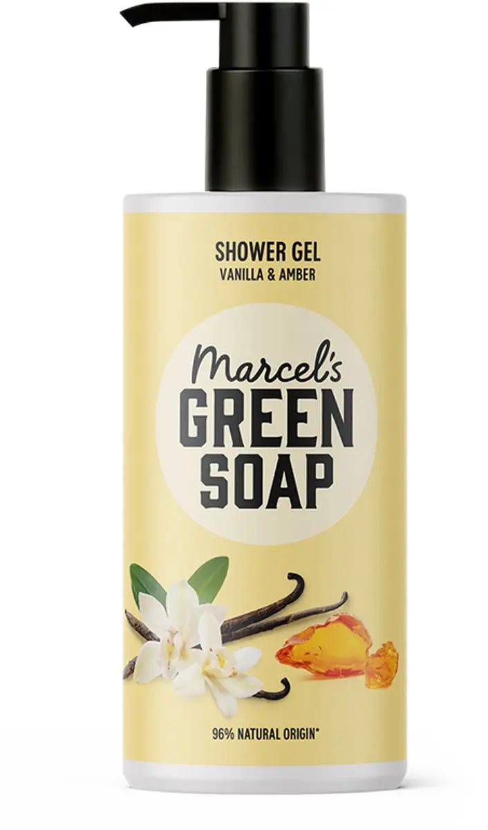 Marcel's Green Soap Showergel Vanilla & Amber 300ml