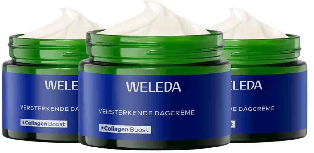 Weleda Blauwe Gentiaan & Edelweiss Dagcrème - 3x40ml - afbeelding 2 van 2