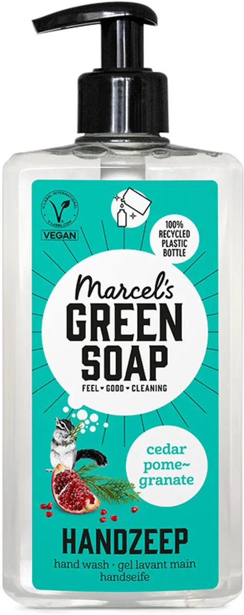 Marcel's Green Soap Handzeep Ceder & Granaatappel 500ml