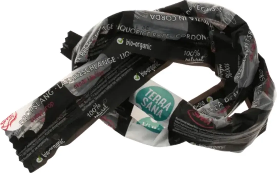 Terrasana Zoete Dropslangen Bio 56g