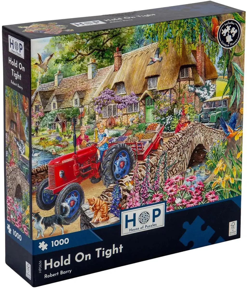 House Of Puzzles Hold On Tight Legpuzzel 1000 Stuks - HP0636 - Multicolor