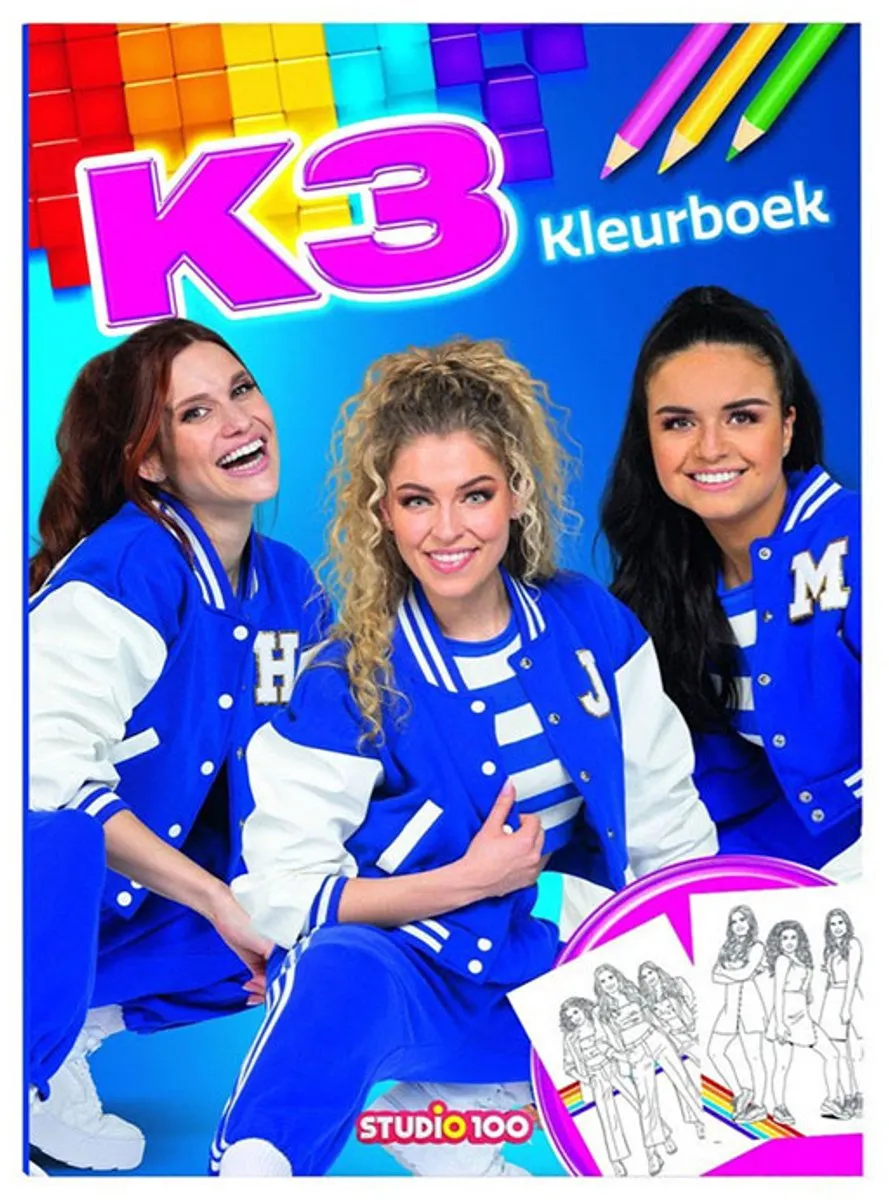 K3 Sport Kleurboek