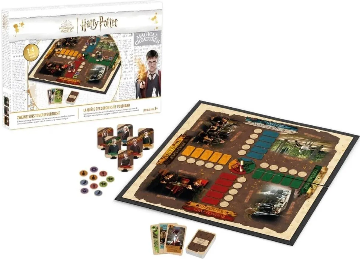 Harry Potter Hogwarts Wizardry Quest Bordspel - 2-4 Spelers