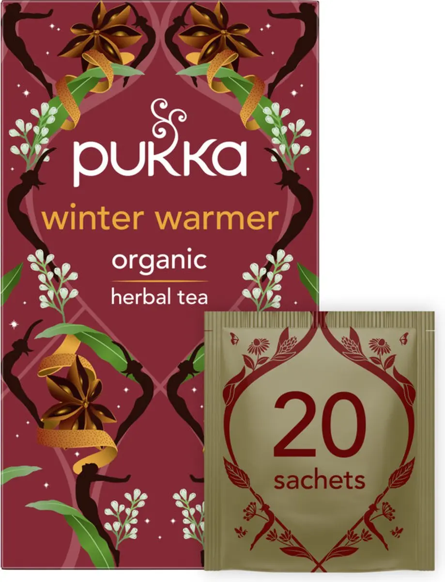 Pukka Tea Winter Warmer Rooibos - 20 Theezakjes