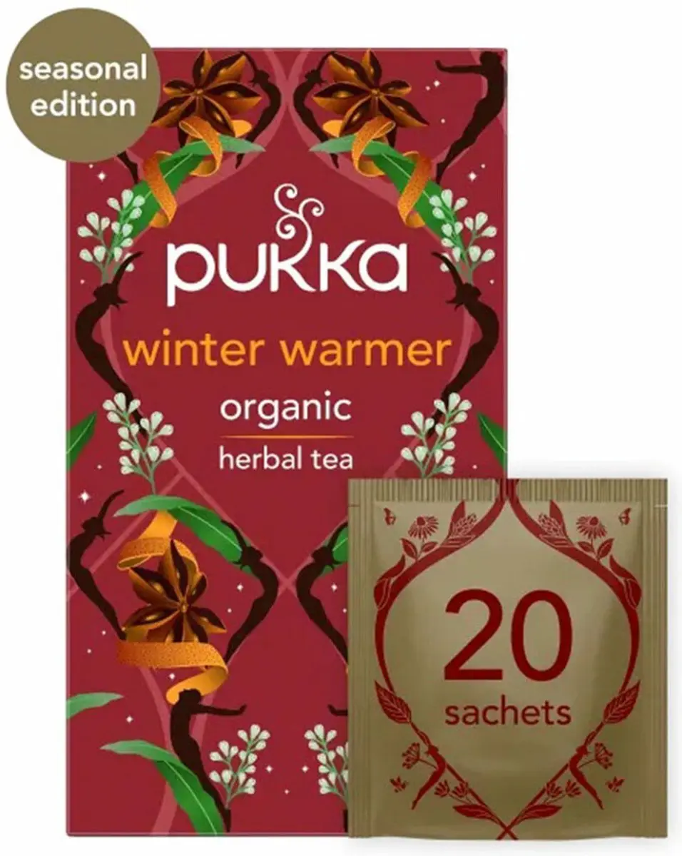 Pukka Tea Winter Warmer Rooibos - 20 Theezakjes