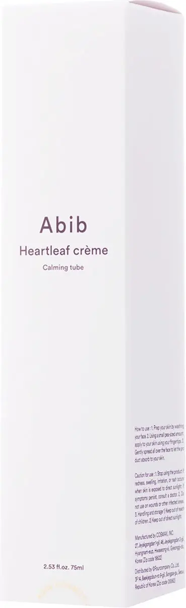 Abib Heartleaf Calming Tube 75ml - afbeelding 4 van 6