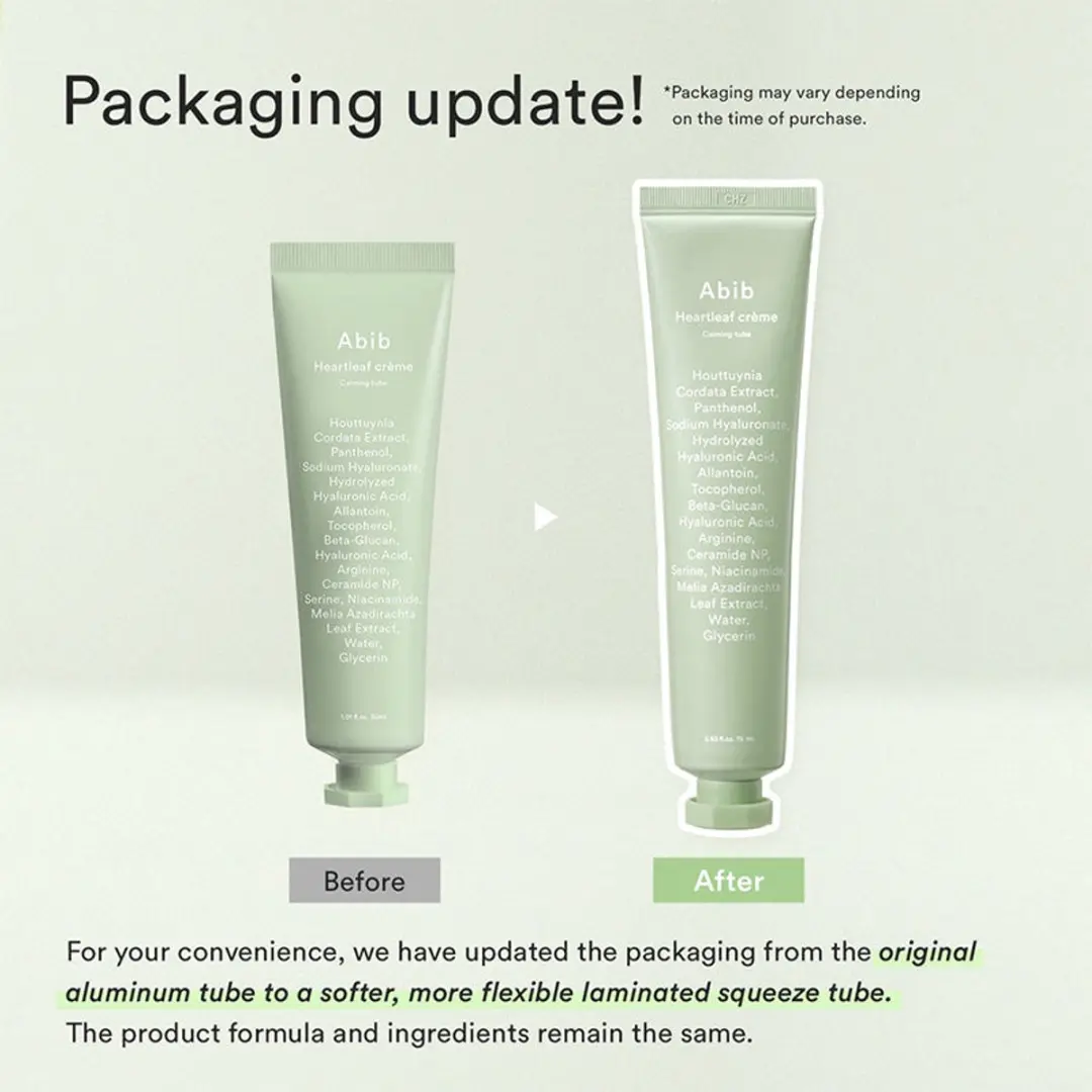 Abib Heartleaf Calming Tube 75ml - afbeelding 2 van 6
