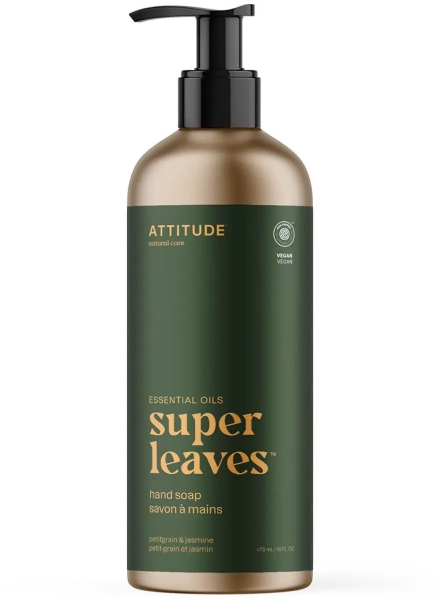 Attitude Essentials Handzeep Petitgrain & Jasmine Aluminium Fles (473 ml)