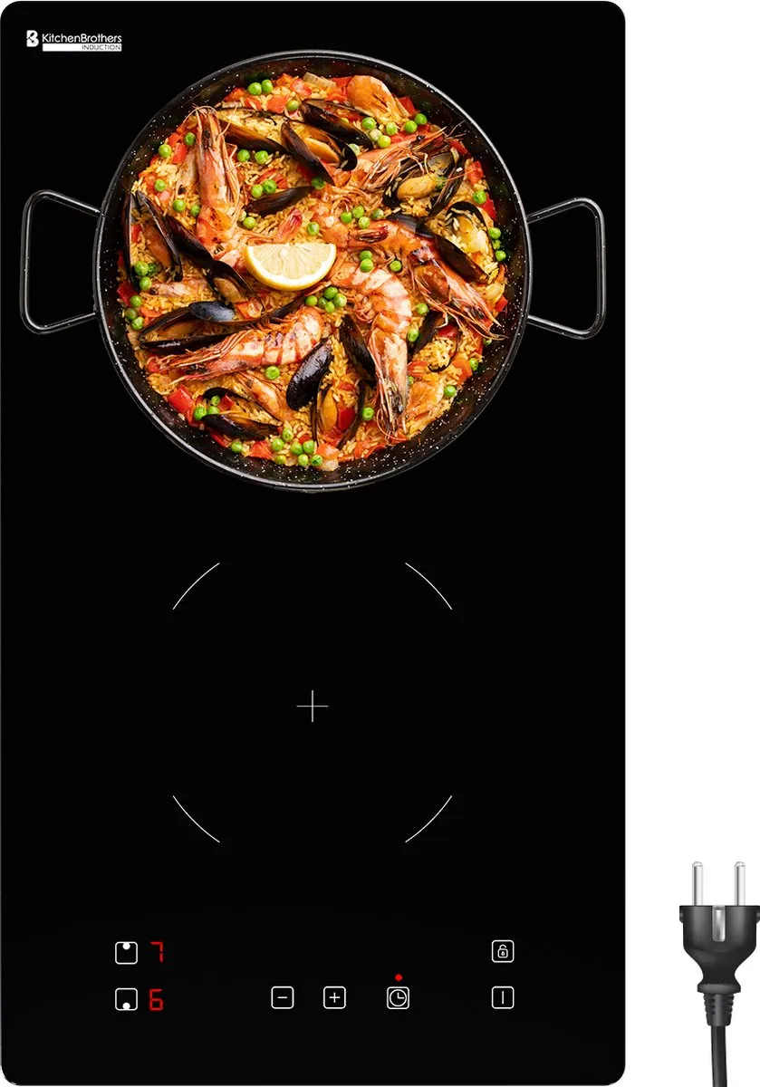 KitchenBrothers KB4049 Inductieplaat 2 Zones