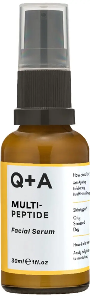 Q+A Multi Peptide Facial Serum 30 ml