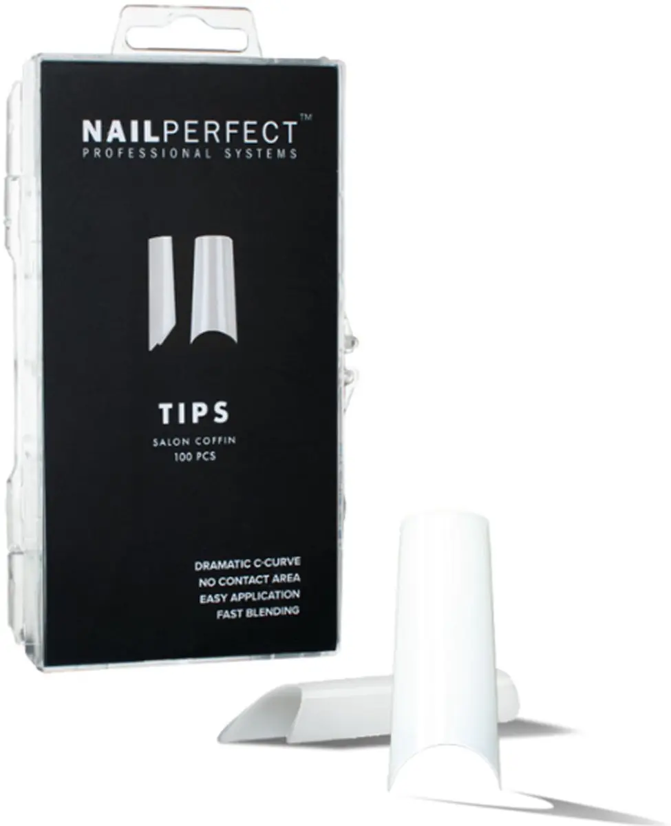 NailPerfect Salon Coffin Tips