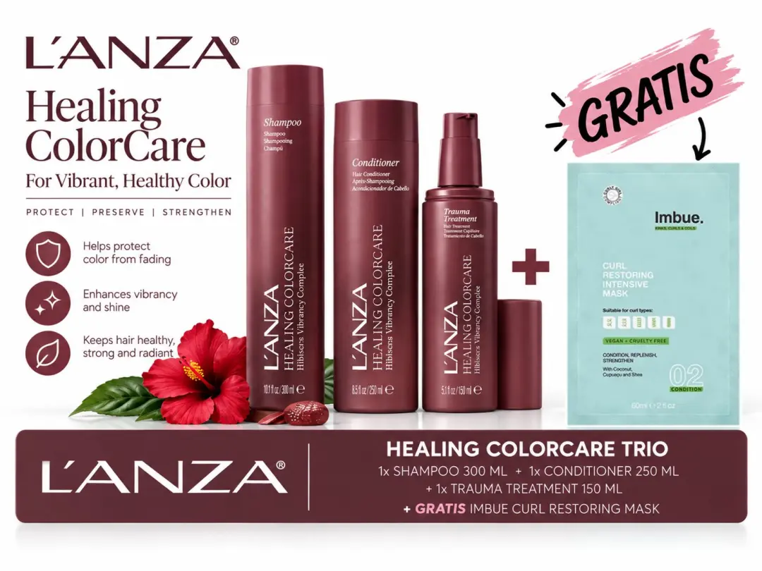 L’ANZA Healing ColorCare Trio + Gratis Imbue Masker