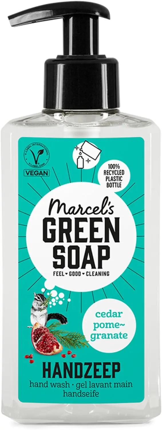 Marcel's Green Soap Handzeep Ceder & Granaatappel 250ml