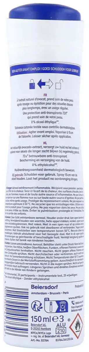 NIVEA Deodorant Spray Double Effect 150ml