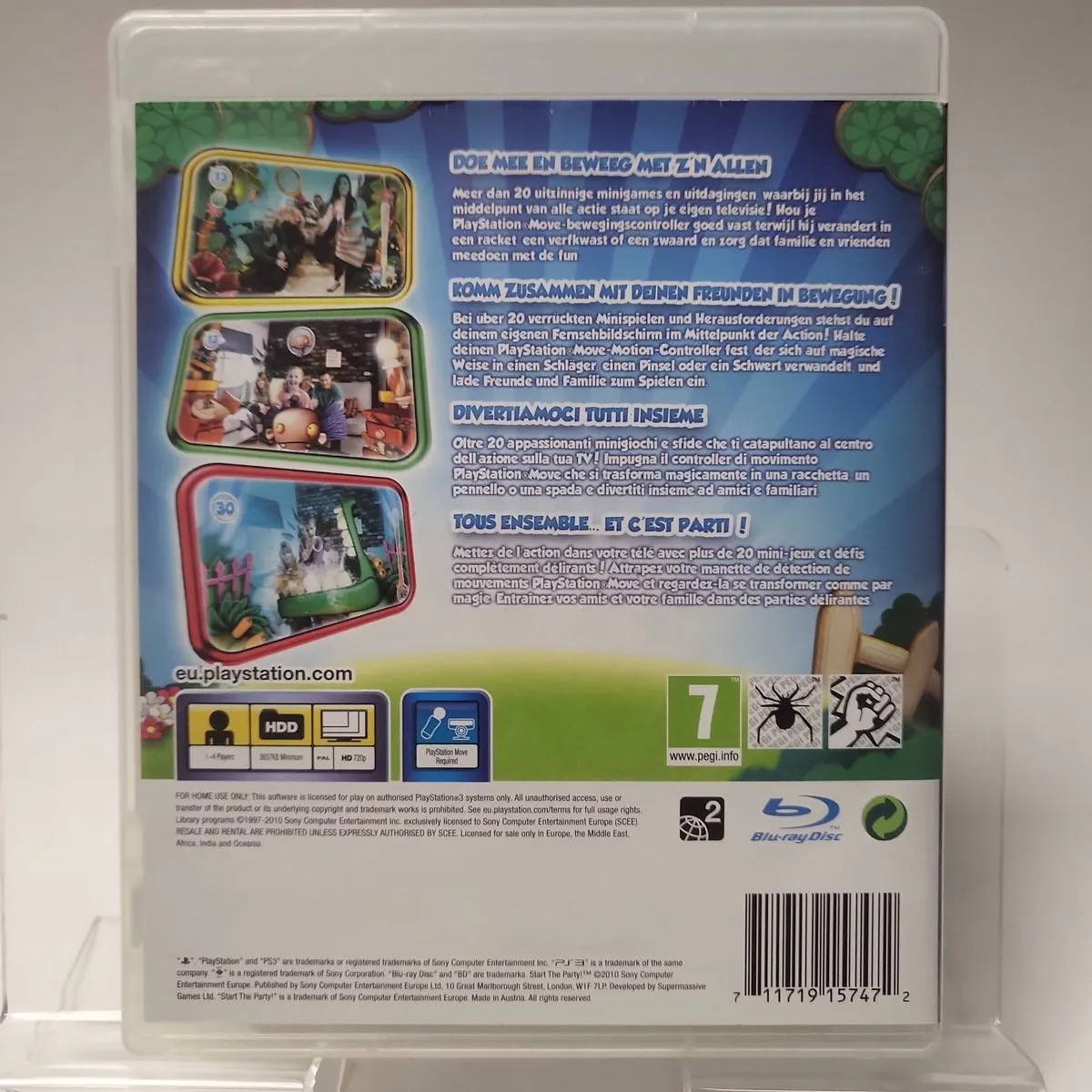 Sony PlayStation Move Essentials Edition - 4 Spelers