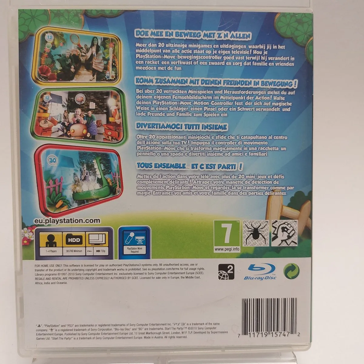 Sony PlayStation Move Essentials Edition - 4 Spelers