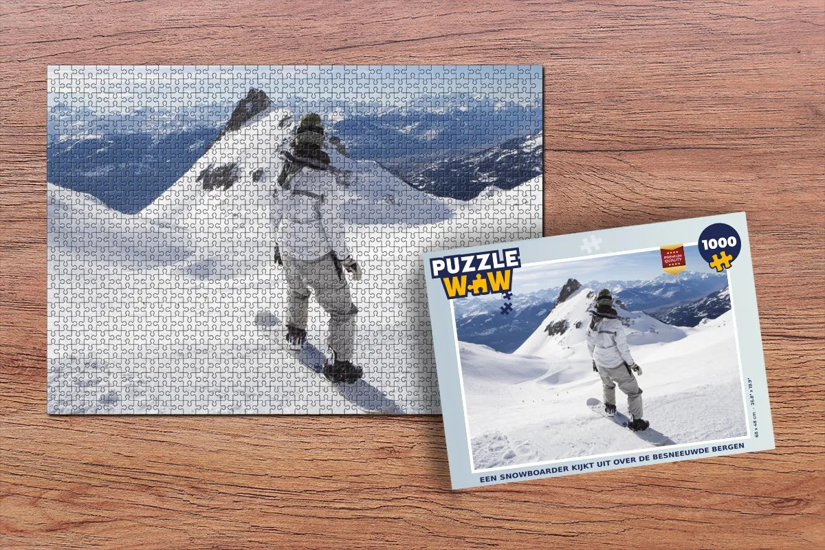PuzzleWow Legpuzzel 1000 Stuks - Multicolor