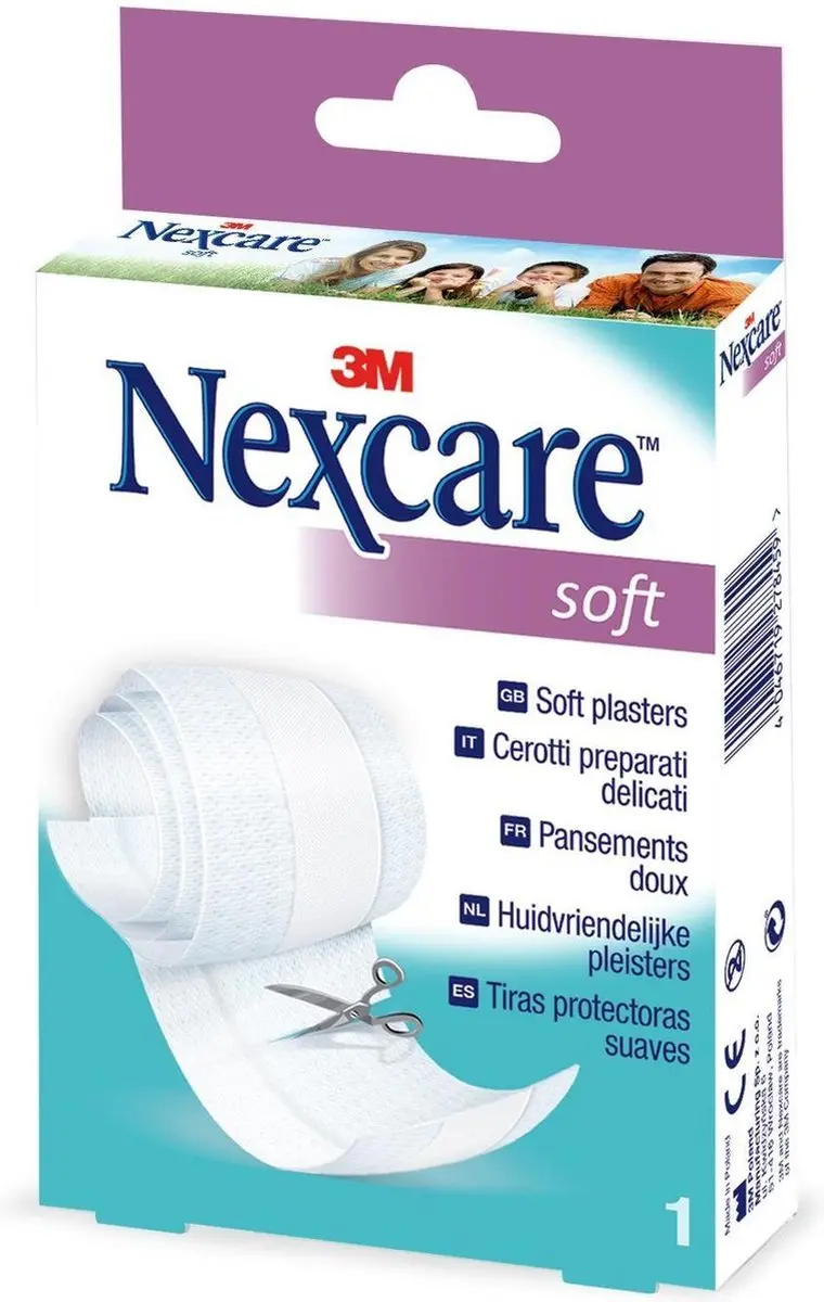 3M Nexcare Soft Plasters 8cmx1m